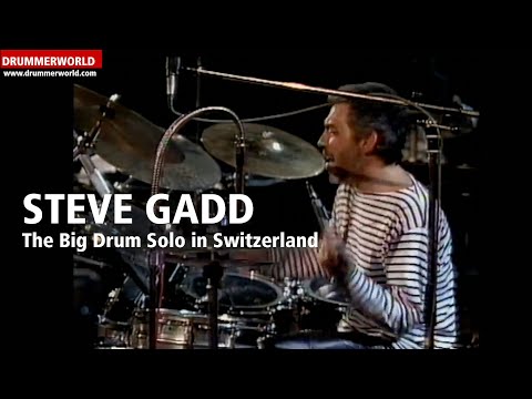 Steve Gadd: The Legendary Drum Solo in Switzerland - 1989 #stevegadd #drumsolo #drummerworld