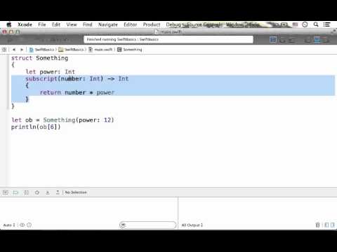 Simple Subscript in Swift