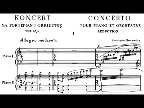 G. Bacewicz - Piano Concerto (Kociuban, 2019)