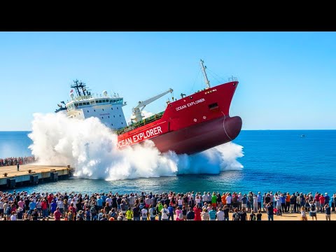 Bigger Than a City! 🏙️ Inside The Factory Building The "Ocean Titan"