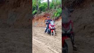 Download lagu ADV IN MUDDY ROAD. #shorts mp3