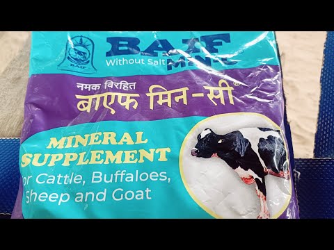 BAIF without salt MIN-C   MINERAL SUPPLEMENT FOR Cattle, buffalos,sheep and Goat
