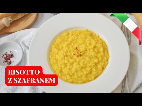 Włoskie RISOTTO z SZAFRANEM - "RISOTTO allo ZAFFERANO" 🍽️ | Włochy od kuchni