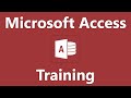 access 2003 tutorial make table queries microsoft training lesson 9.1