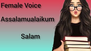 Download lagu Ladki Ki Awaaz | Assalamualaikum | Salam | Female Voice | GirlVoice | Urdu Hindi Larki ki awaz Hello mp3