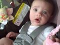 Gracie Eating Her Toes