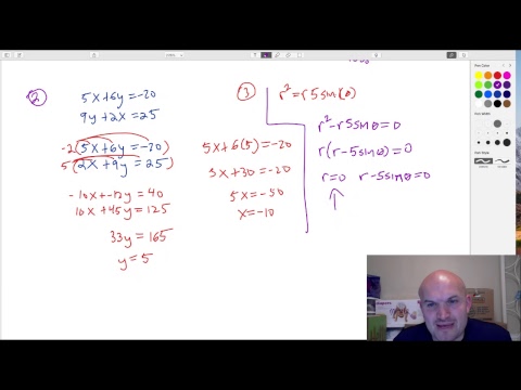 Quiz Answers - Conic Sections
