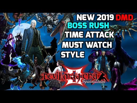 Devil May Cry 3 - Vergil Must Die - All Bosses SPEEDRUN, Best Method for Donguri990 Video