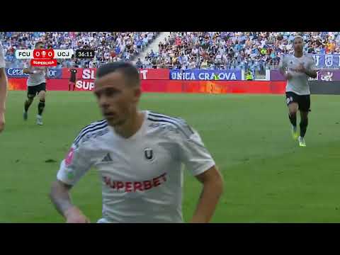 GOOOL! FCU Craiova - U Cluj 0-1. Nistor înscrie cu un șut superb! Putea face mai mult Popa?
