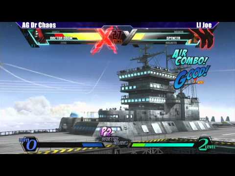 UMVC3 AG Dr. Chaos vs LI Joe - WB6 Road to Evo 2012