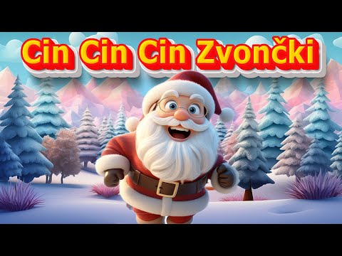 Cin cin cin zvončki pojejo | Jingle bells slovenska | zvončki | Otroške božične pesmi | Božični mix