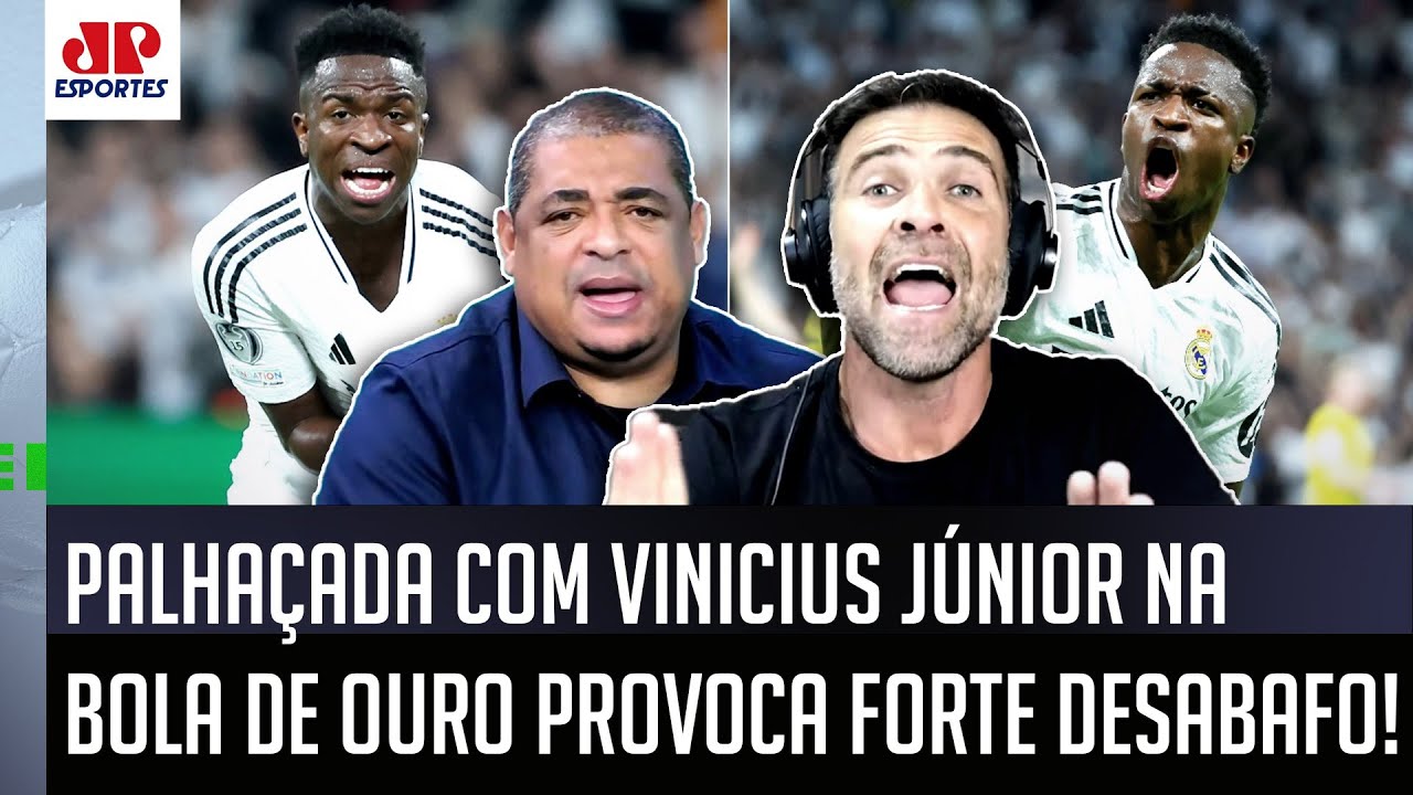 "ISSO É SER BURRO! Eu NÃO ENTENDO como TEM GENTE que..." Vinicius Jr e Bola de Ouro FERVEM DEBATE!