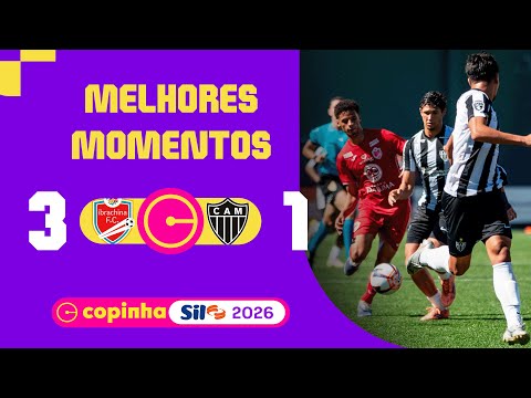 Gols e lances de Ibrachina x Atlético Mineiro