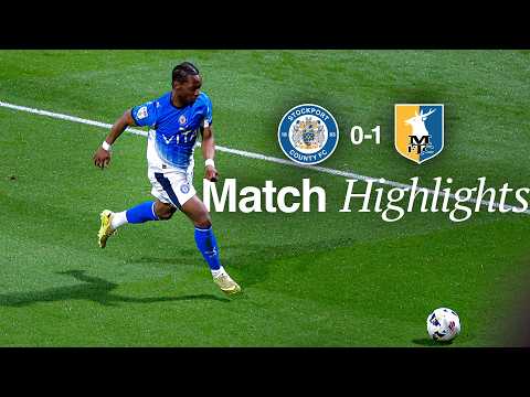 FC Stockport County 0-1 FC Mansfield Town
