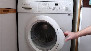 How to repair a Bosch washing machine that won