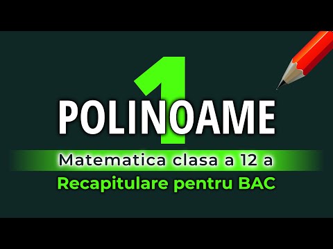 POLINOAME 1   Rădacina unui polinom, polinom cu parametru