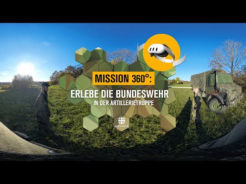 360 ° Erlebnis Artillerietruppe, Dimension Land | Bundeswehr Exclusive