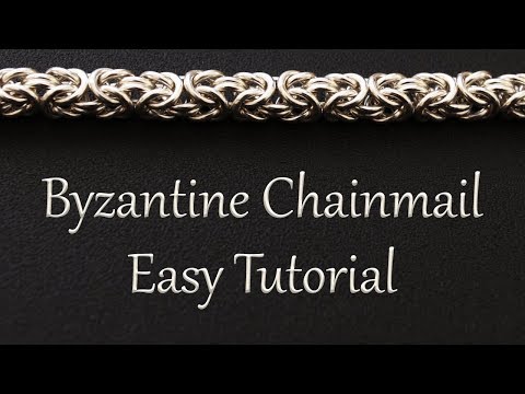 Byzantine Chainmail Weave Tutorial - Easy Instructions for Beginners