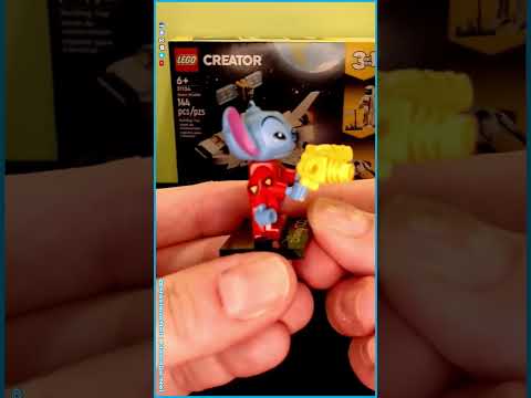 Space & Beyond! LEGO Creator Shuttle & Minifigures Disney 100 Mystery Pack Stitch #Shorts | HNE Toys