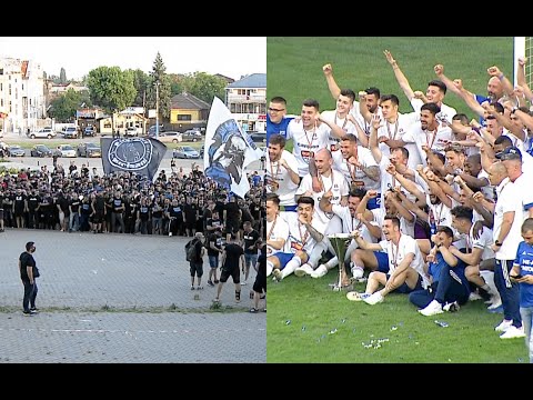 Fiesta în Bănie! U Craiova 1948, campioana Ligii 2. Suporterii au făcut spectacol