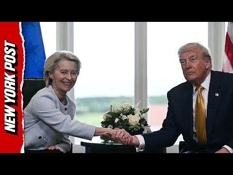 US reaches 'MASSIVE' trade deal with European Union