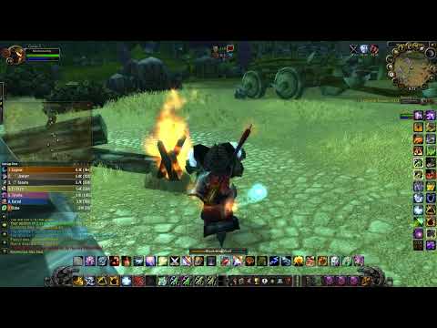 Went from 0-100 real quick /// WoW TBC 2H Enhancement Shaman PVP WSG