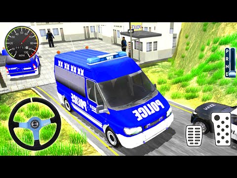 Offroad Crime Chase Driving | Police Van Driving – Police Bus Simulator 2021 | Android Gameplay