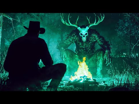 Night of the Spirits - Mystical Dark Western Ambient for Relaxation and Sleep