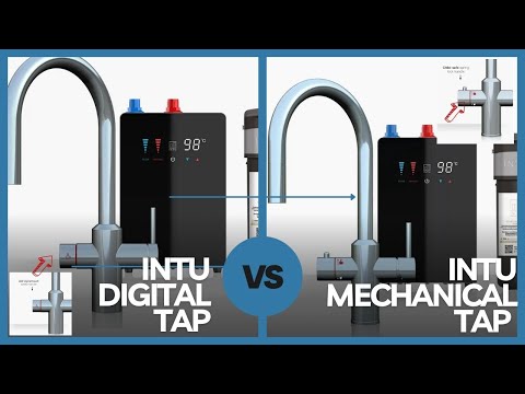 💧 Meet the Intu 4-in-1 Tap Range: Mechanical vs Digital – Which Would You Choose? 🔥❄️