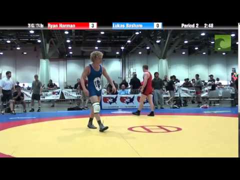 Men 79 KG / 174 lbs - Ryan Harman vs. Lukas Basham