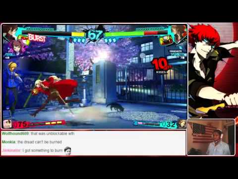 LordKnight vs Japan P4U2 Gauntlet (starring NisePachi)