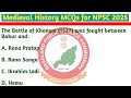 Medieval History MCQs For NPSC 2025 Most Expected Questions NPSC Prelims