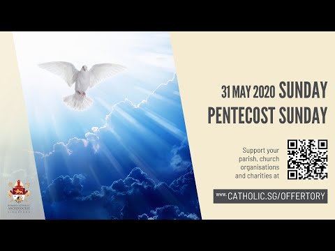 Catholic Sunday Mass Today Live Online - Pentecost Sunday - Livestream