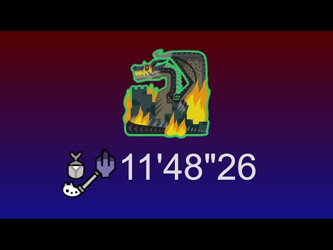 MHW:I Fatalis Insect Glaive solo 11'48"26 Fade to Black