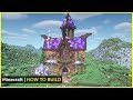 Minecraft How to Build a Fantasy Library (Tutorial)
