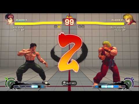 KichijyojiKEN [Ken] vs kimrandy [Fei] SSF4 Japanese Online Ranked Matches - TRUE HIGH-DEF