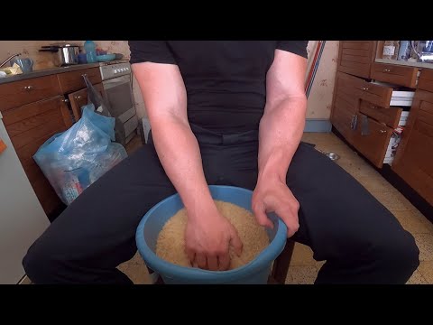 How I blew my forearms with rice