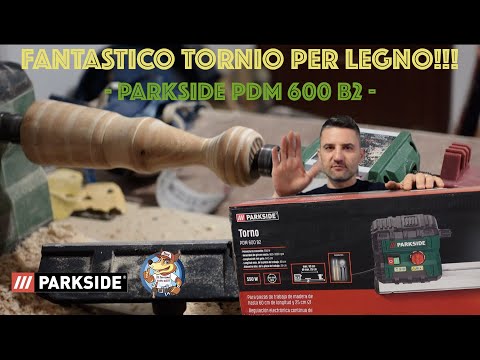 PARKSIDE PDM 600 B2 TORNIO PER LEGNO. FANTASTICO!!!!!!