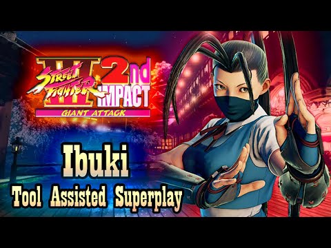 【TAS】STREET FIGHTER III: 2ND IMPACT - IBUKI