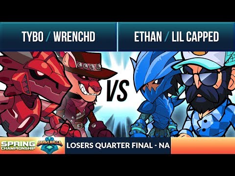 Wrenchd & Tybo vs Lil Capped & Ethan - Losers Quarter Final - Spring Championship NA 2v2