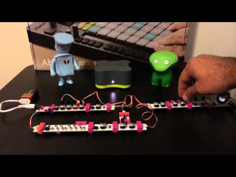 Korg littleBits Test (Poor Man's Buchla Bounce)