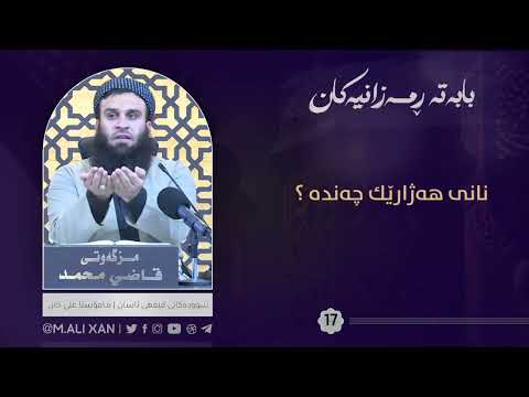 نانی هەژارێك چەندە ؟