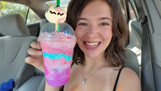 Trying the Starbucks Unicorn Frappuccino After Surviving Cyclospora