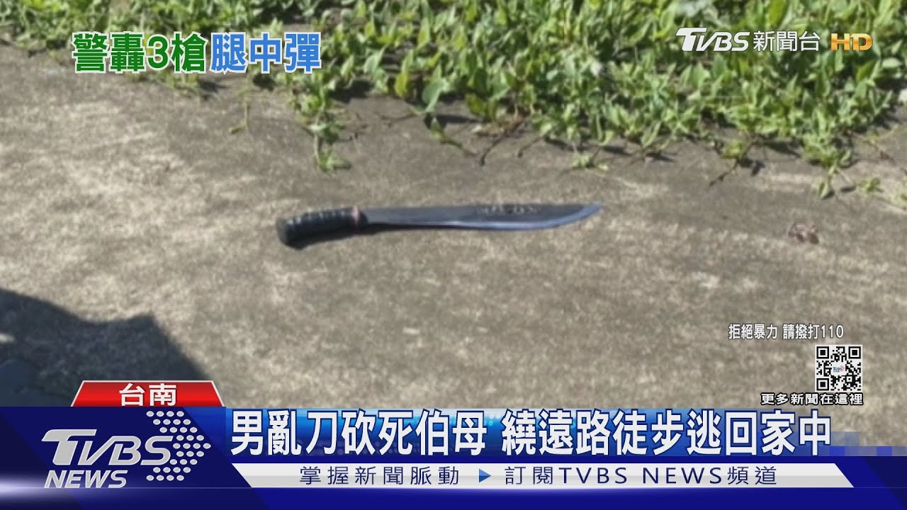 逆倫血案!男亂刀砍死伯母 持刀拒捕與警對峙