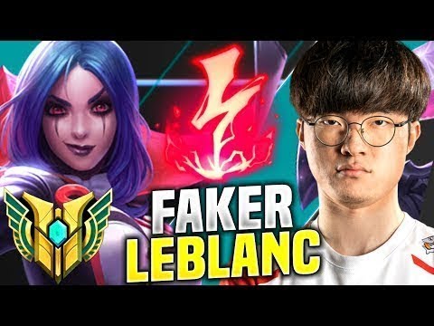 FAKER IS A GOD WITH LEBLANC! - SKT T1 Faker Plays Leblanc vs Qiyana Mid! | Season 2020 KR SoloQ