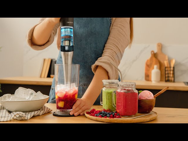 Licuadora Cecotec Katana 15 TotalDestroy Smash B 1500W 21 Velocidades Vidro video