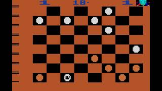 Atari 2600 Game: Video Checkers  (1978 Atari)