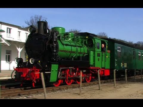 Rügen dampft 2/2 - der Rasende Roland - Dampflok / Zug