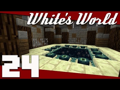 Minecraft: White's World - 024 - End Room and Egg Monument! | Minecraft 1.12 Survival Singleplayer