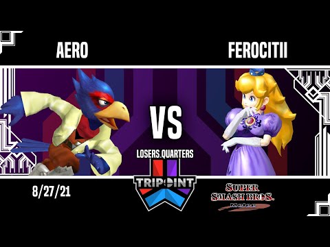 Tripoint Smash 111 - Losers Quarters - Aero(Falco) Vs. Ferocitii(Peach)